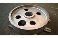 Otryskaný a vyžíhaný svařenec setrvačníku